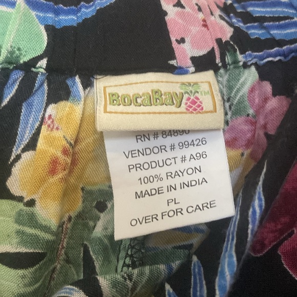 LAST CHANCE 🎃BocaBay Petite Floral Pants AS IS - Picture 4 of 4